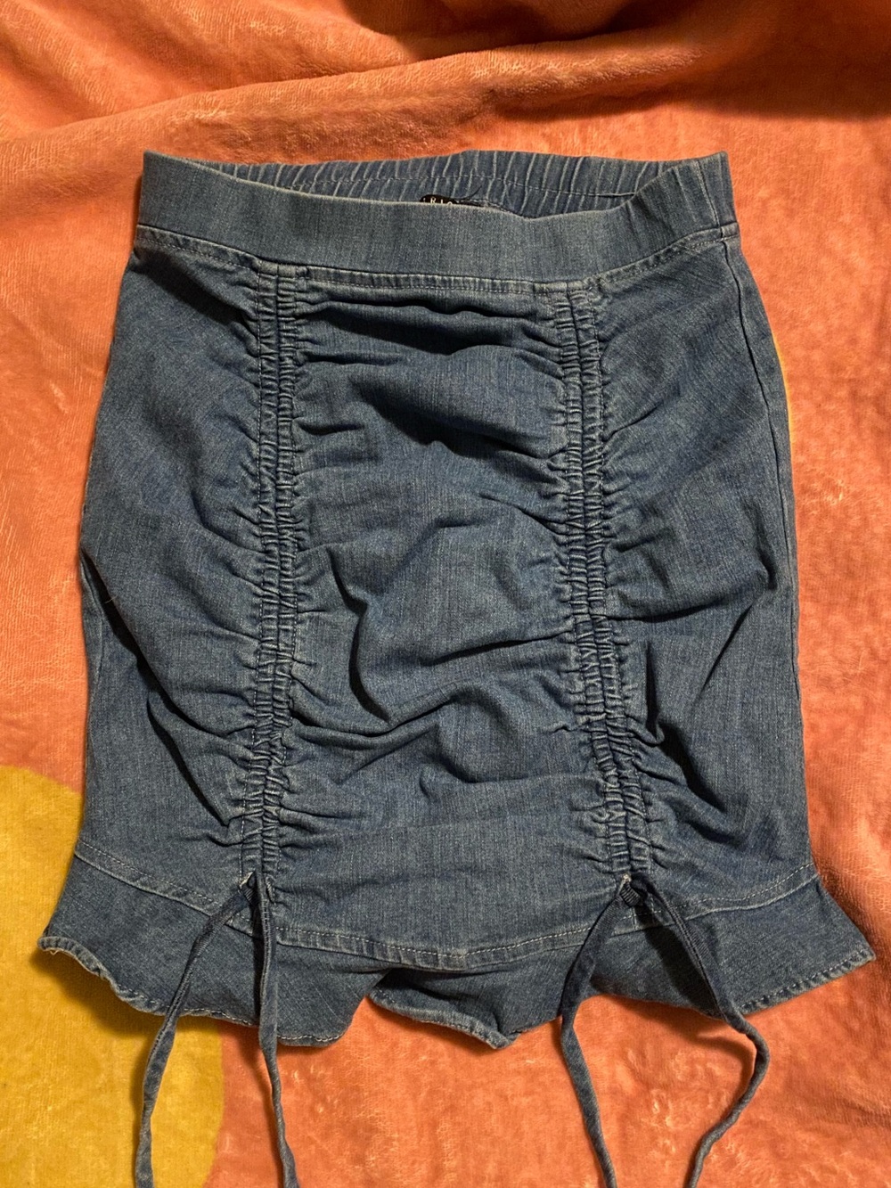 Iris Jean Mermaid Mini Skirt